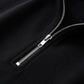 WARM UP QTR ZIP - BLACK