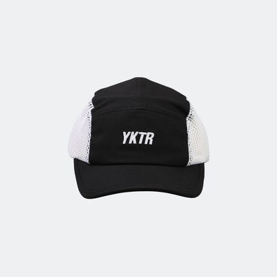 5 PANEL MESH CAP - BLACK