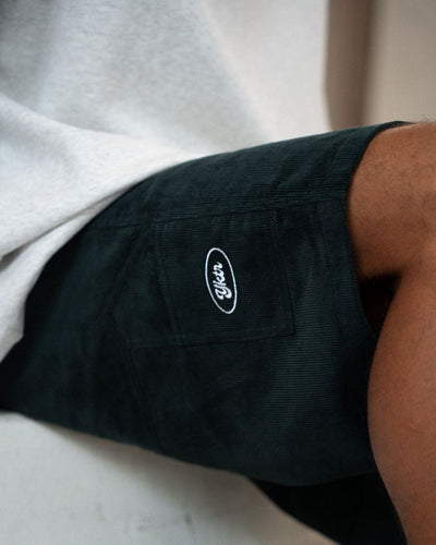 CORDUROY CARPENTER SHORT - FOREST