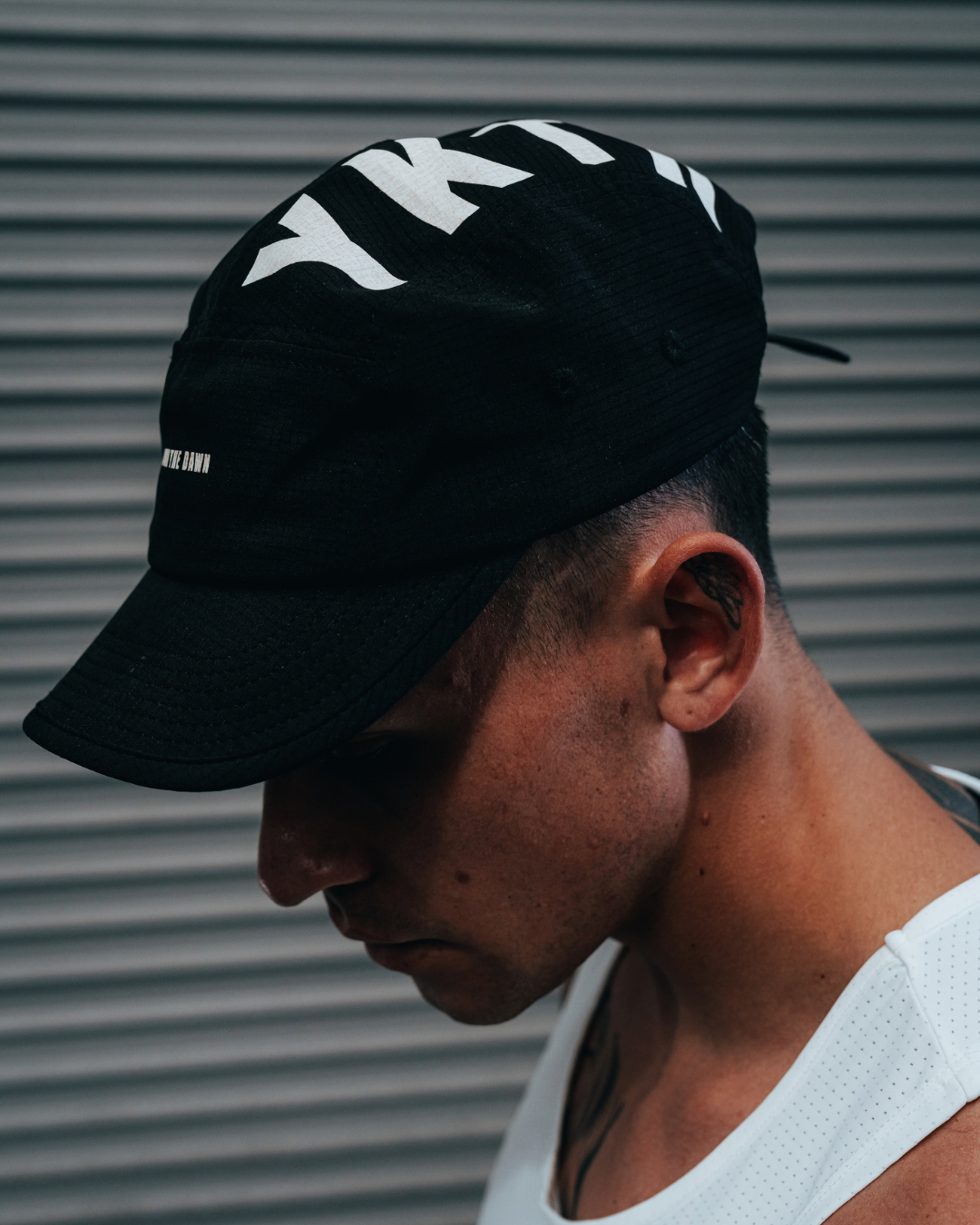 5 PANEL TEAM LOGO - BLACK