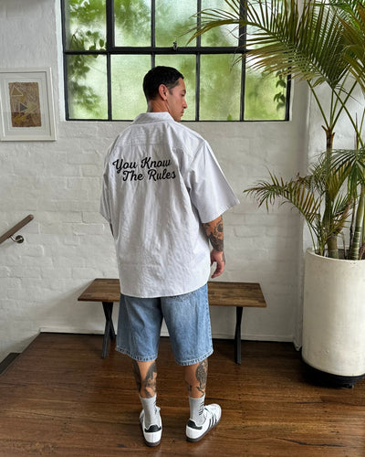 ART SHIRT O/S - PINSTRIPE