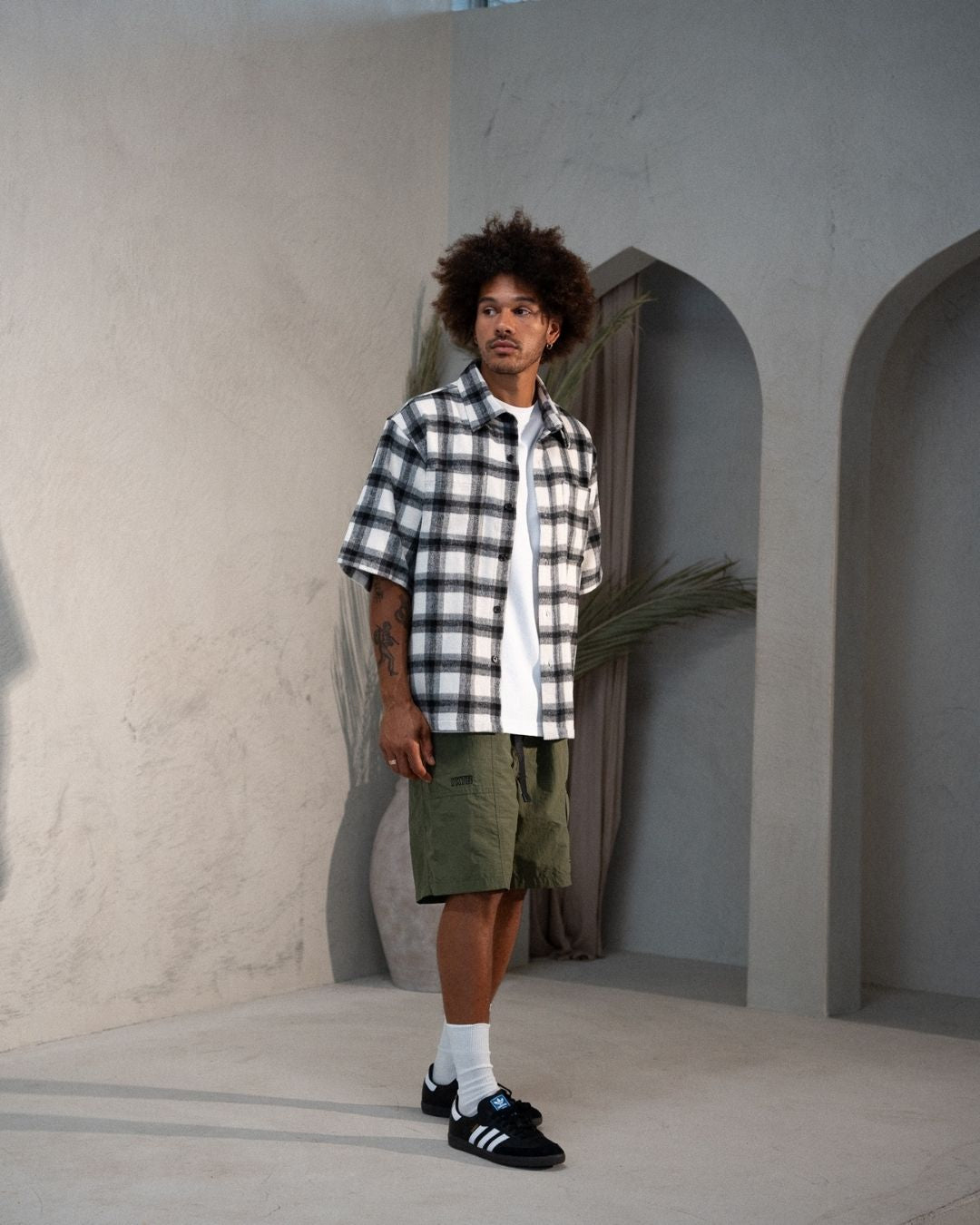 CARGO SHORT - ARMY GREEN