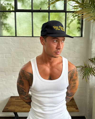LINK CHAIN CAP - NAVY