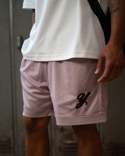 INITIAL KOBE SHORT - WASHED VIOLET