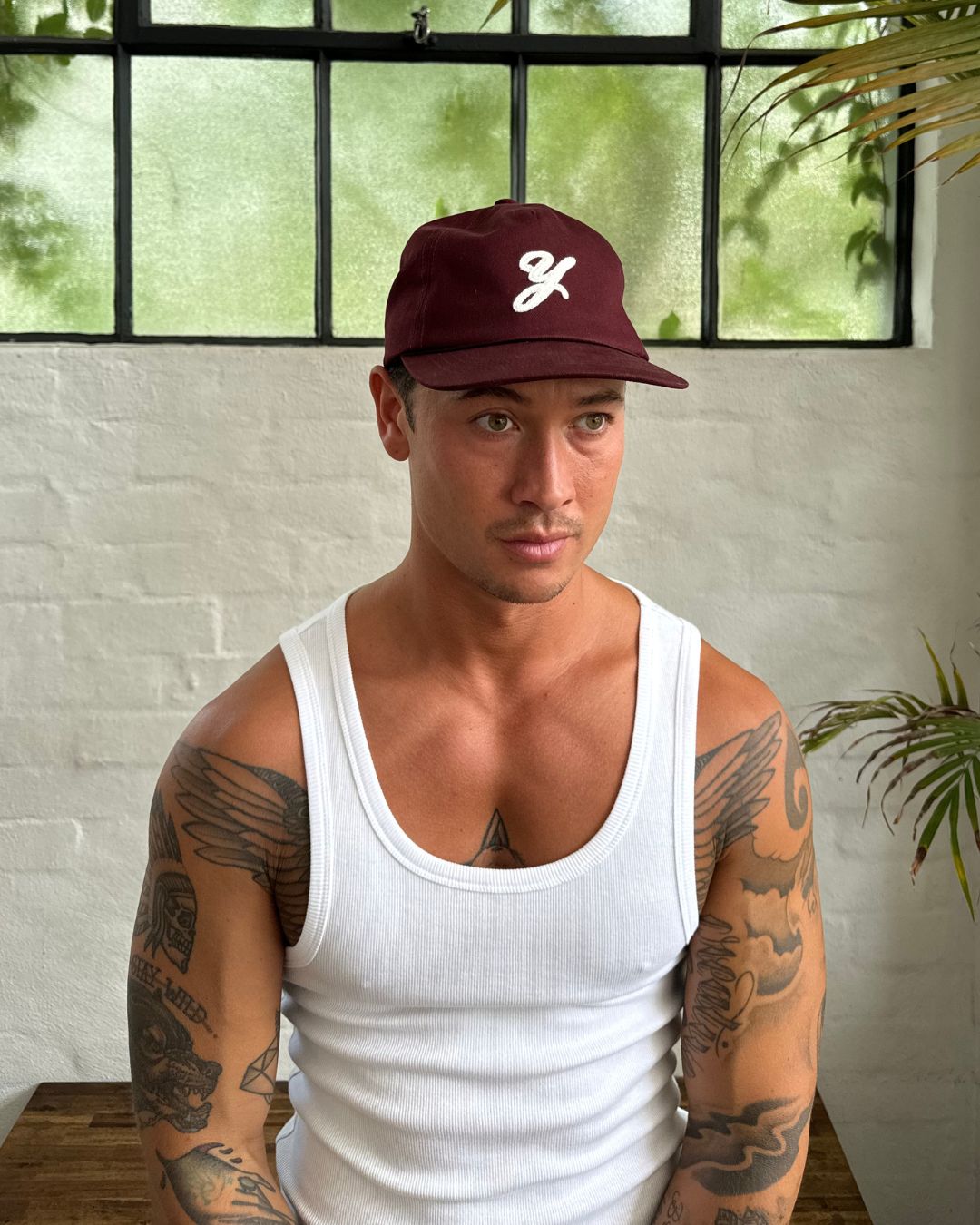 INITIAL CAP - PLUM