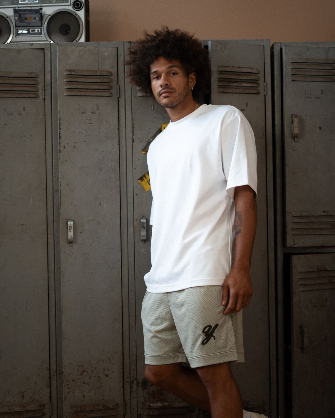 INITIAL KOBE SHORT - DESERT SAGE