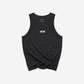 RACE DAY SINGLET - BLACK