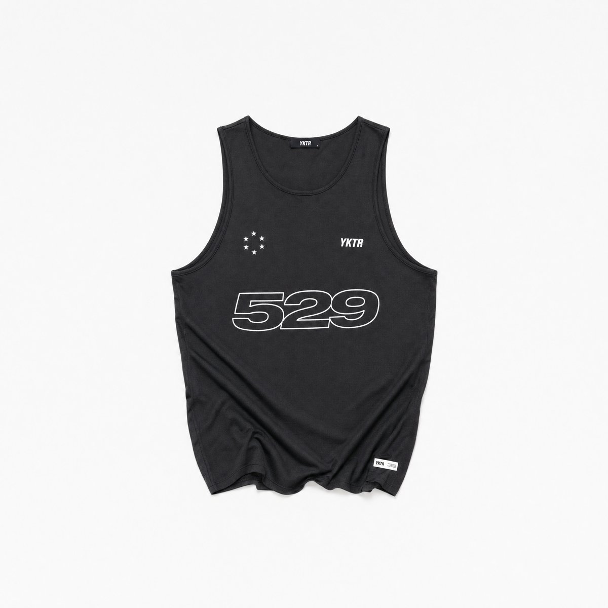 RACE DAY SINGLET - BLACK