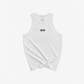 RACE DAY SINGLET - WHITE