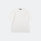 PREMIUM WAFFLE O/S TEE - WHITE