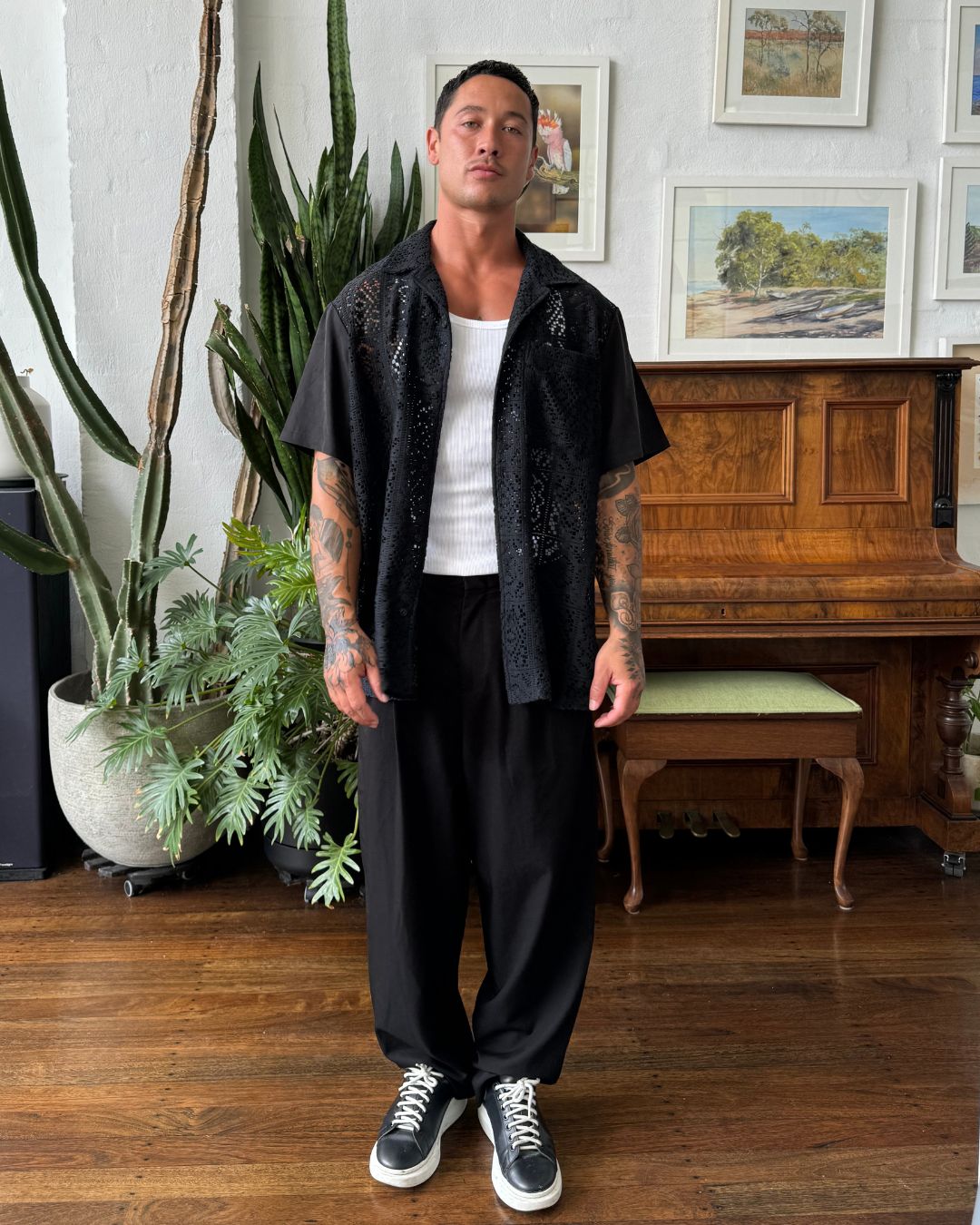 BLACE SHIRT - BLACK