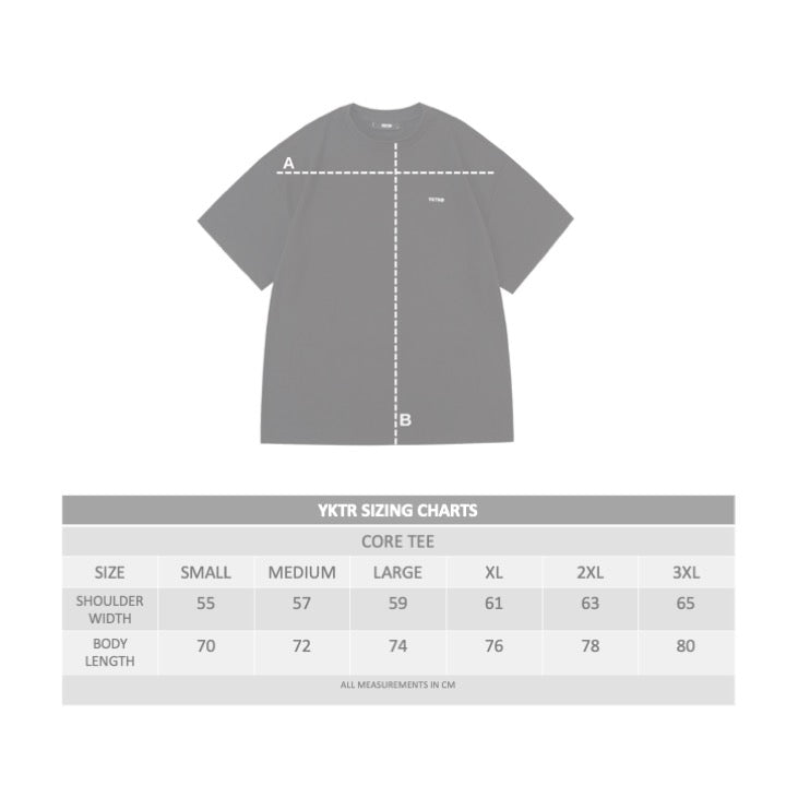 CORE TEE - BLUE