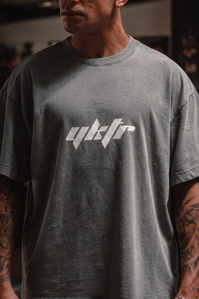 BASE LOGO TEE - STONEWASH