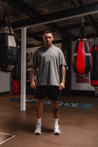 RACING TEE - STONEWASH