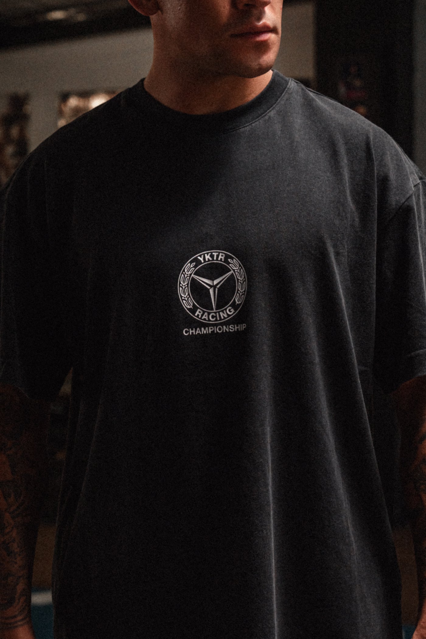 RACING TEE - BLACK