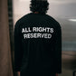 ALL RIGHTS LONGSLEEVE - BLACK