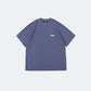 PREMIUM WAFFLE O/S TEE - BLUE