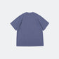 PREMIUM WAFFLE O/S TEE - BLUE