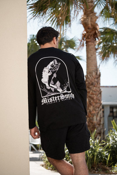 MISTER SMITH FISHING LONG SLEEVE - BLACK