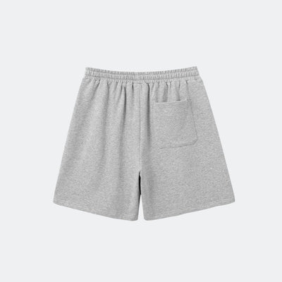 PINSTRIPE COZY SHORT - GREY