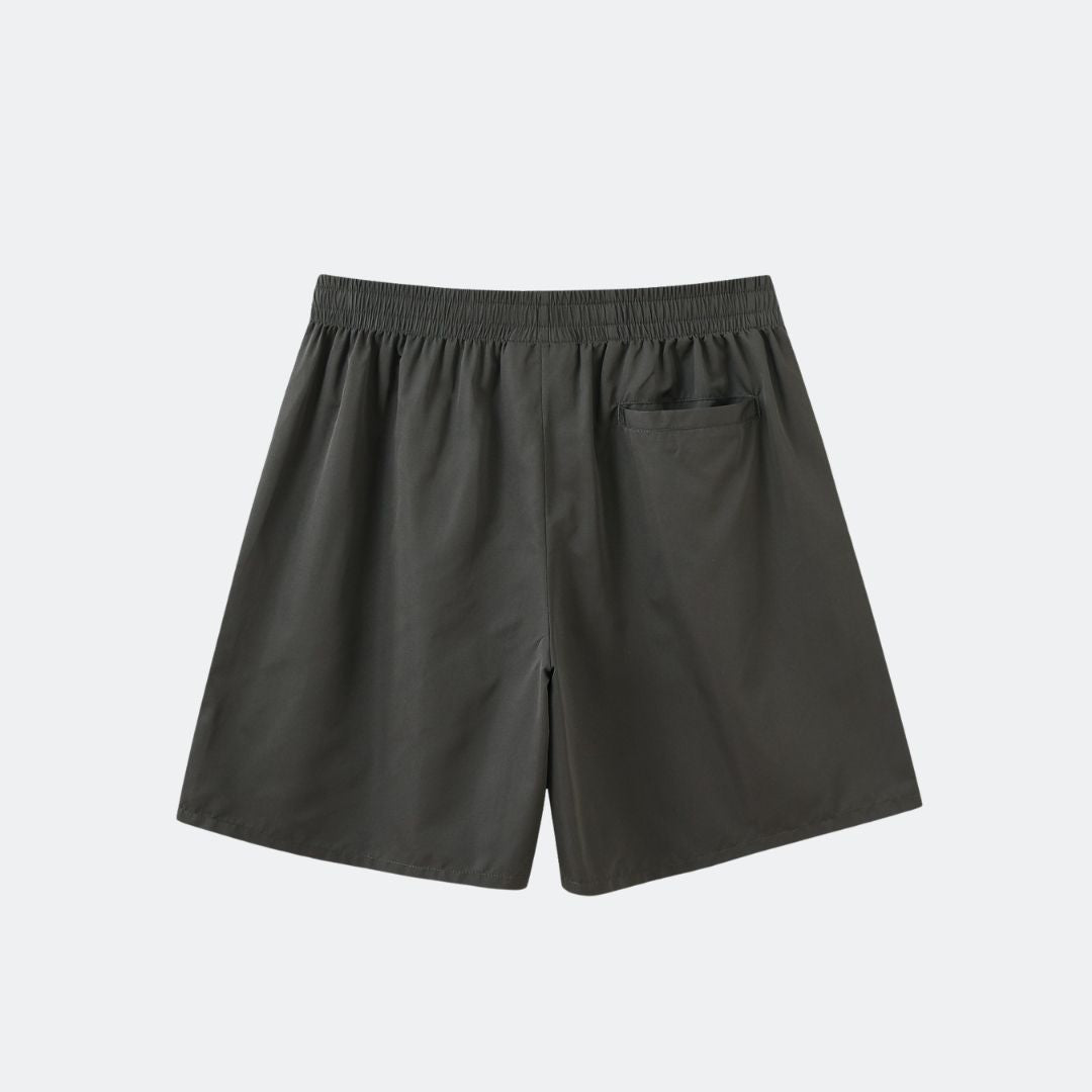 GOLF PLEAT SHORT - GREY