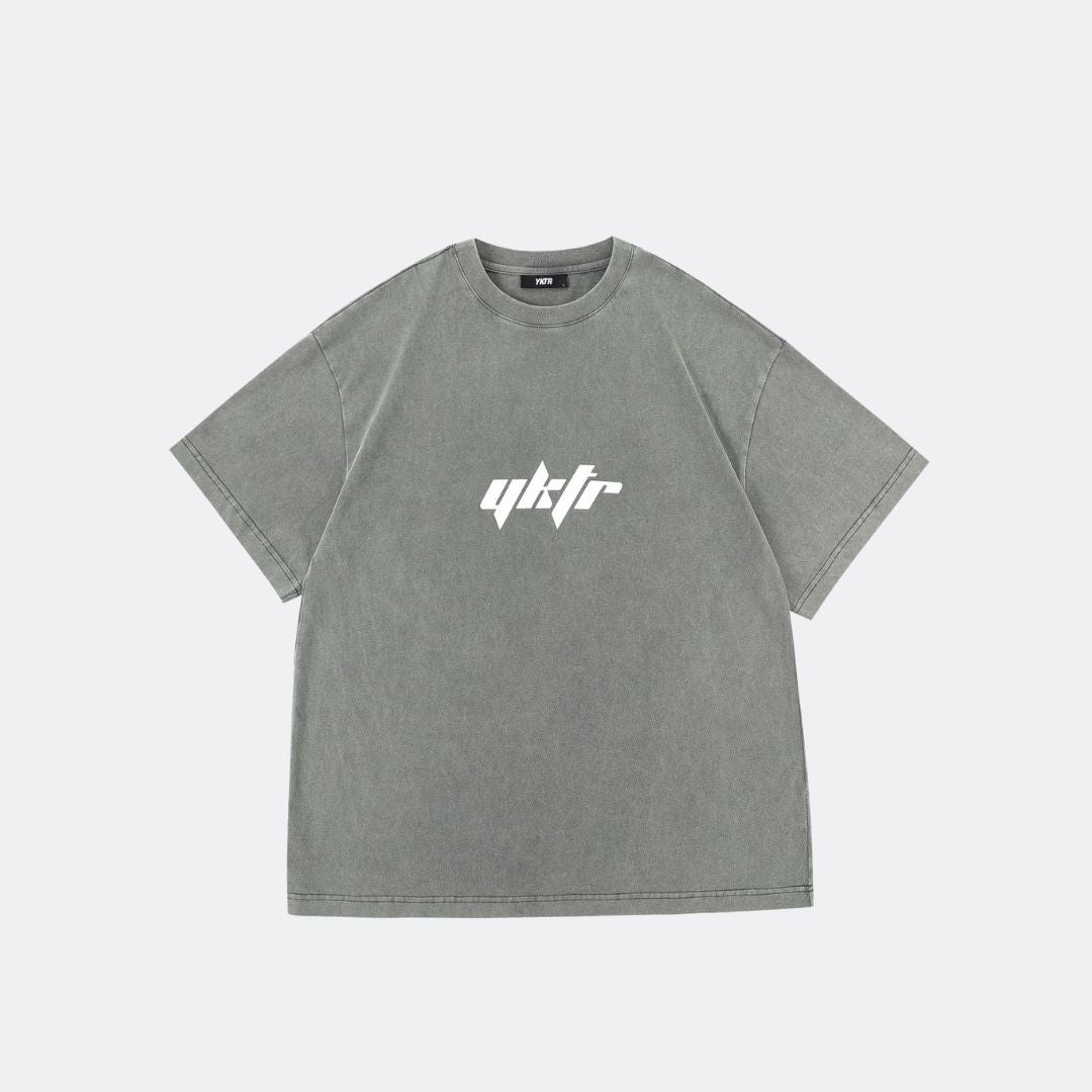 BASE LOGO TEE - STONEWASH