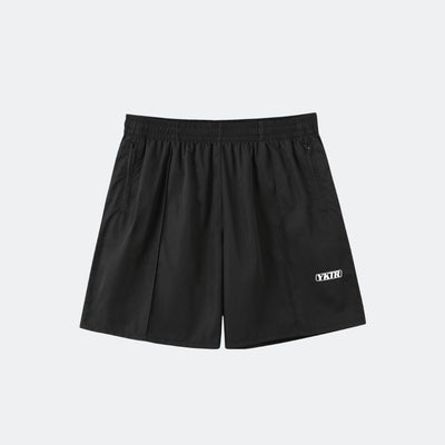 GOLF PLEAT SHORT - BLACK