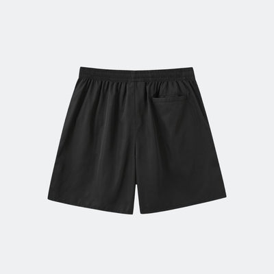 GOLF PLEAT SHORT - BLACK