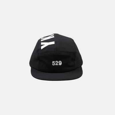 5 PANEL CAP - STEALTH BLACK