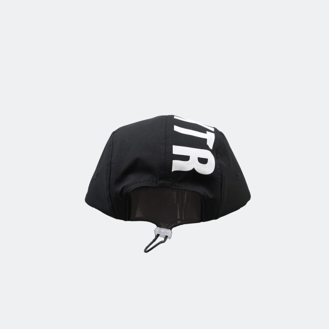 5 PANEL CAP - STEALTH BLACK