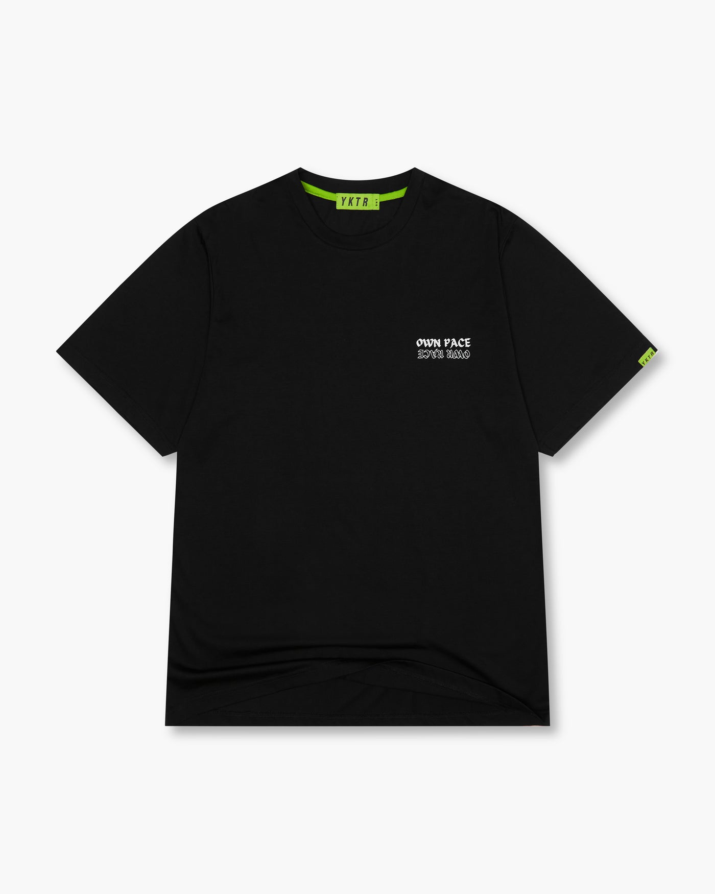 OWN PACE, OWN RACE TEE - BLACK