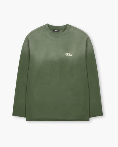 GIVE ME MY FLOWERS CREW - GREEN