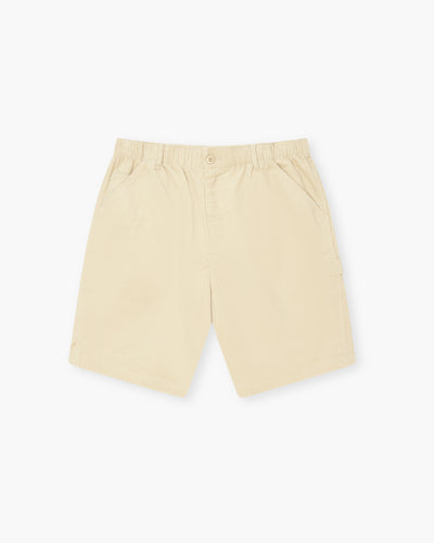 CORDUROY CARPENTER SHORT - CREAM
