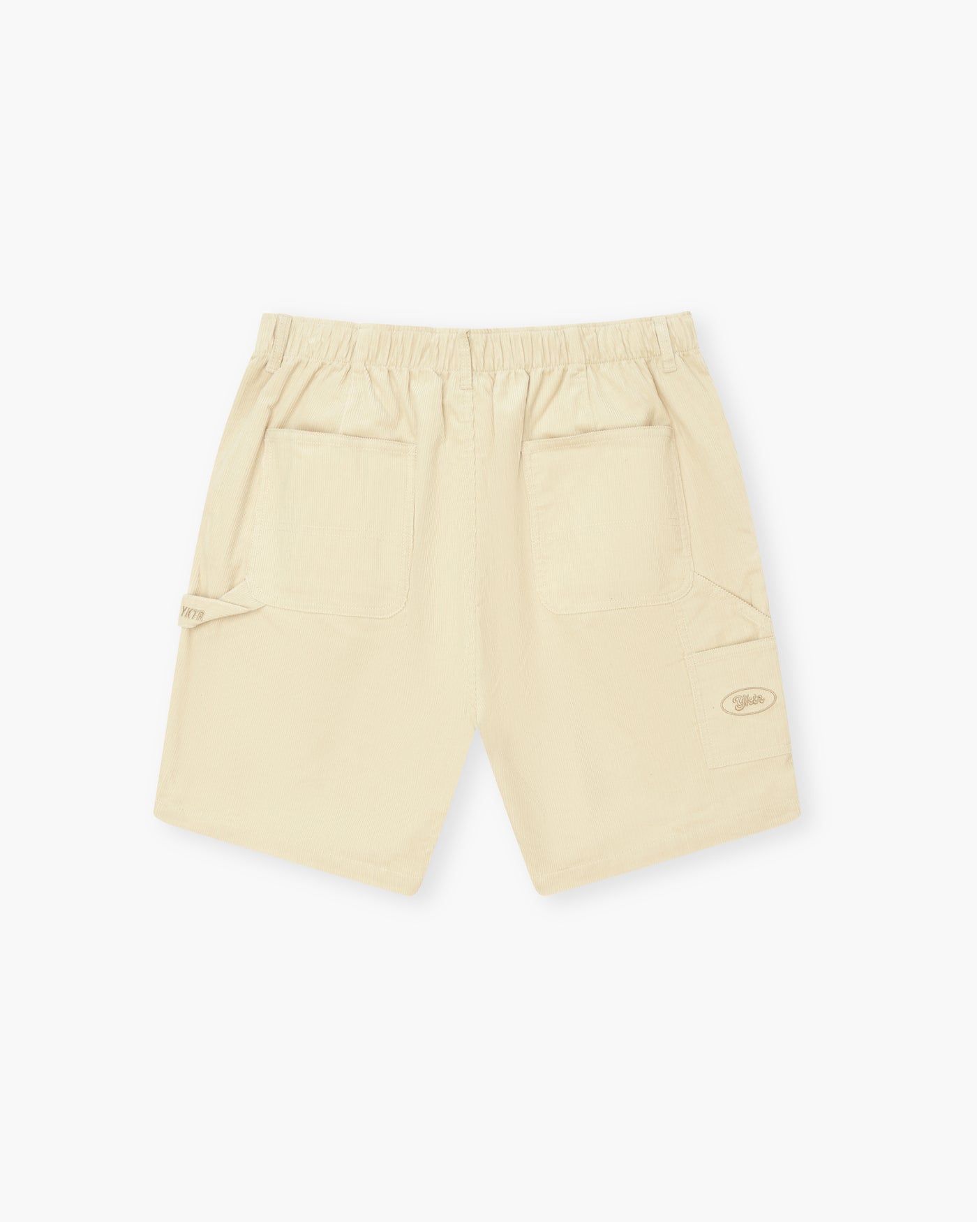 CORDUROY CARPENTER SHORT - CREAM