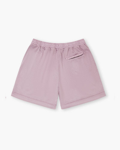 YKTR Kobe Short washed violet rose Initial logo basketball comfy loungewear
