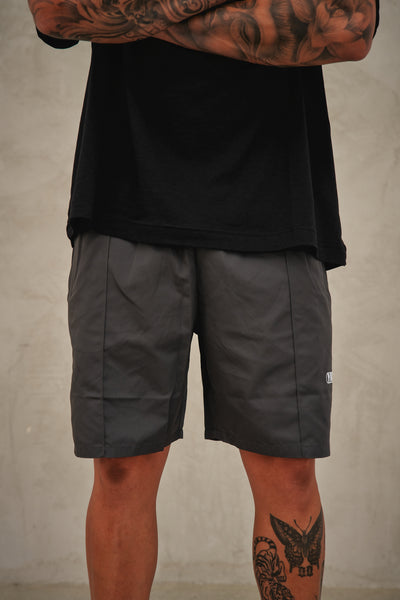 GOLF PLEAT SHORT - GREY