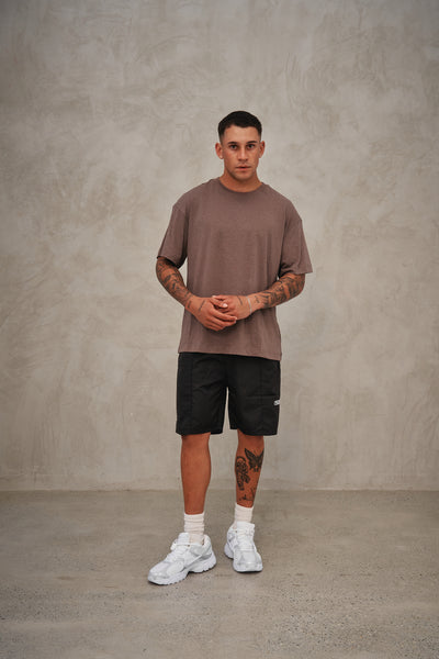 DRIFT TEE - BROWN