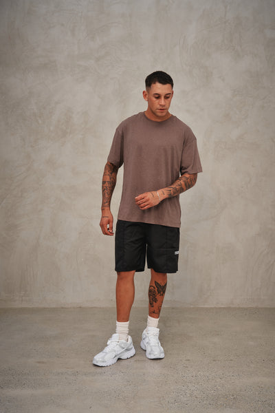 DRIFT TEE - BROWN