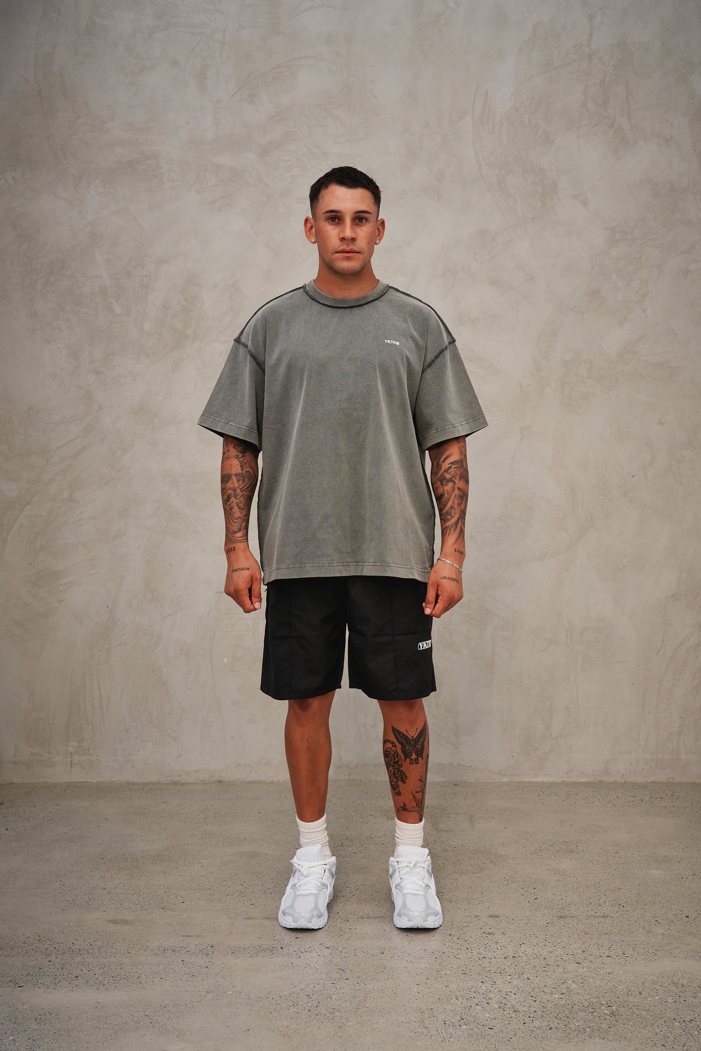 INVERT CORE TEE - STONEWASH