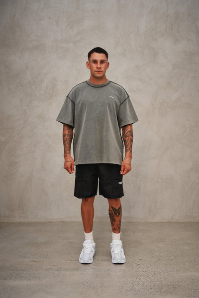 INVERT CORE TEE - STONEWASH