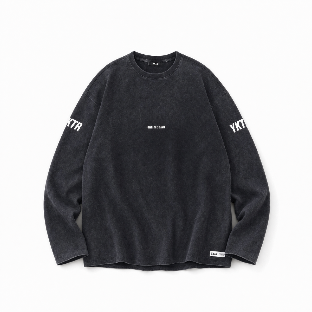 TEAM LOGO LONG SLEEVE - BLACK