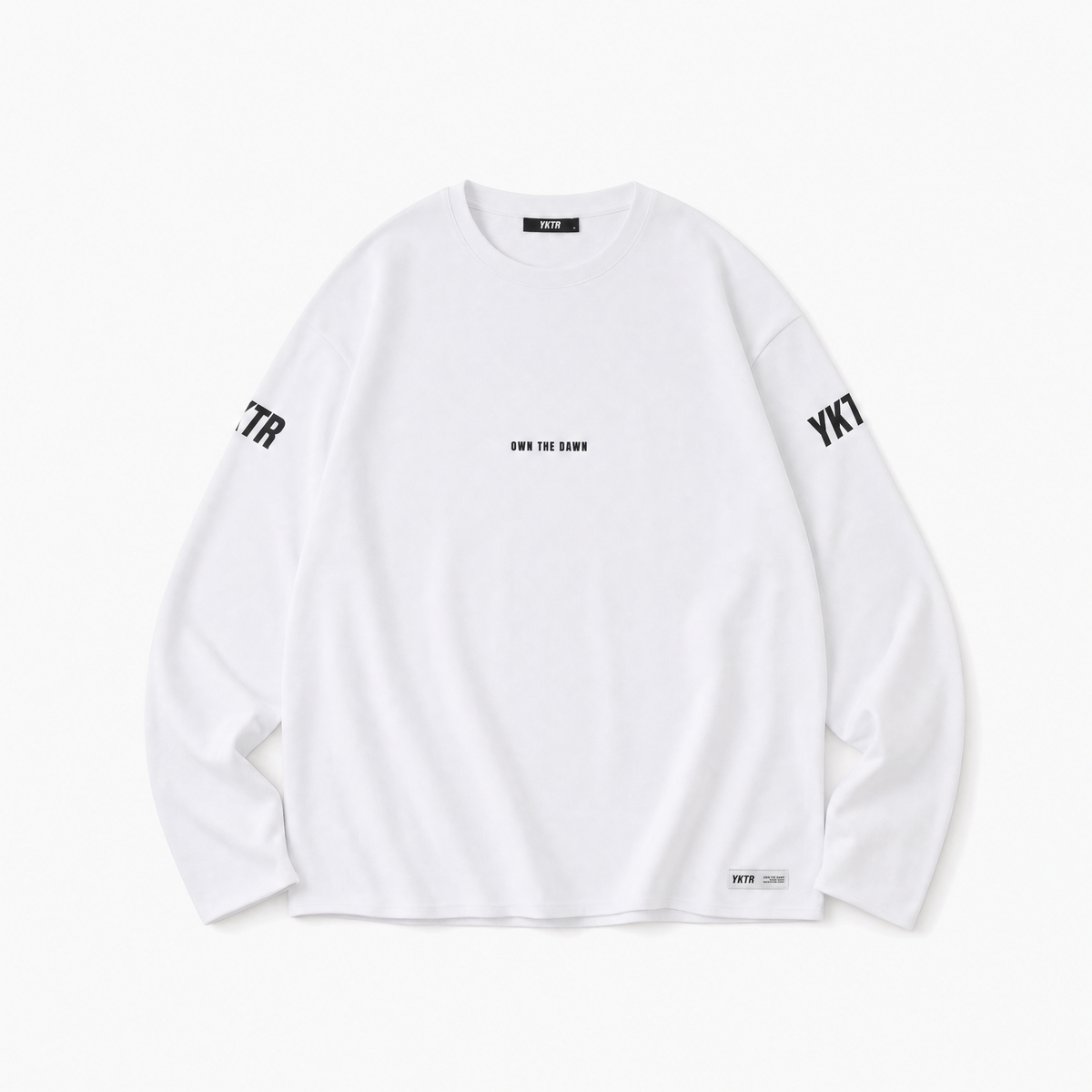 TEAM LOGO LONG SLEEVE - WHITE