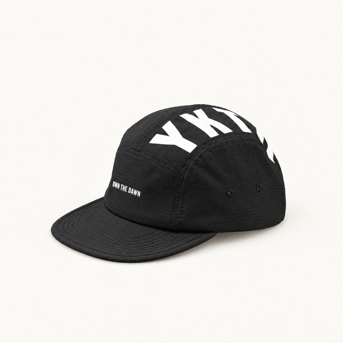 5 PANEL TEAM LOGO - BLACK