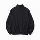 WARM UP QTR ZIP - BLACK