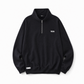 WARM UP QTR ZIP - BLACK