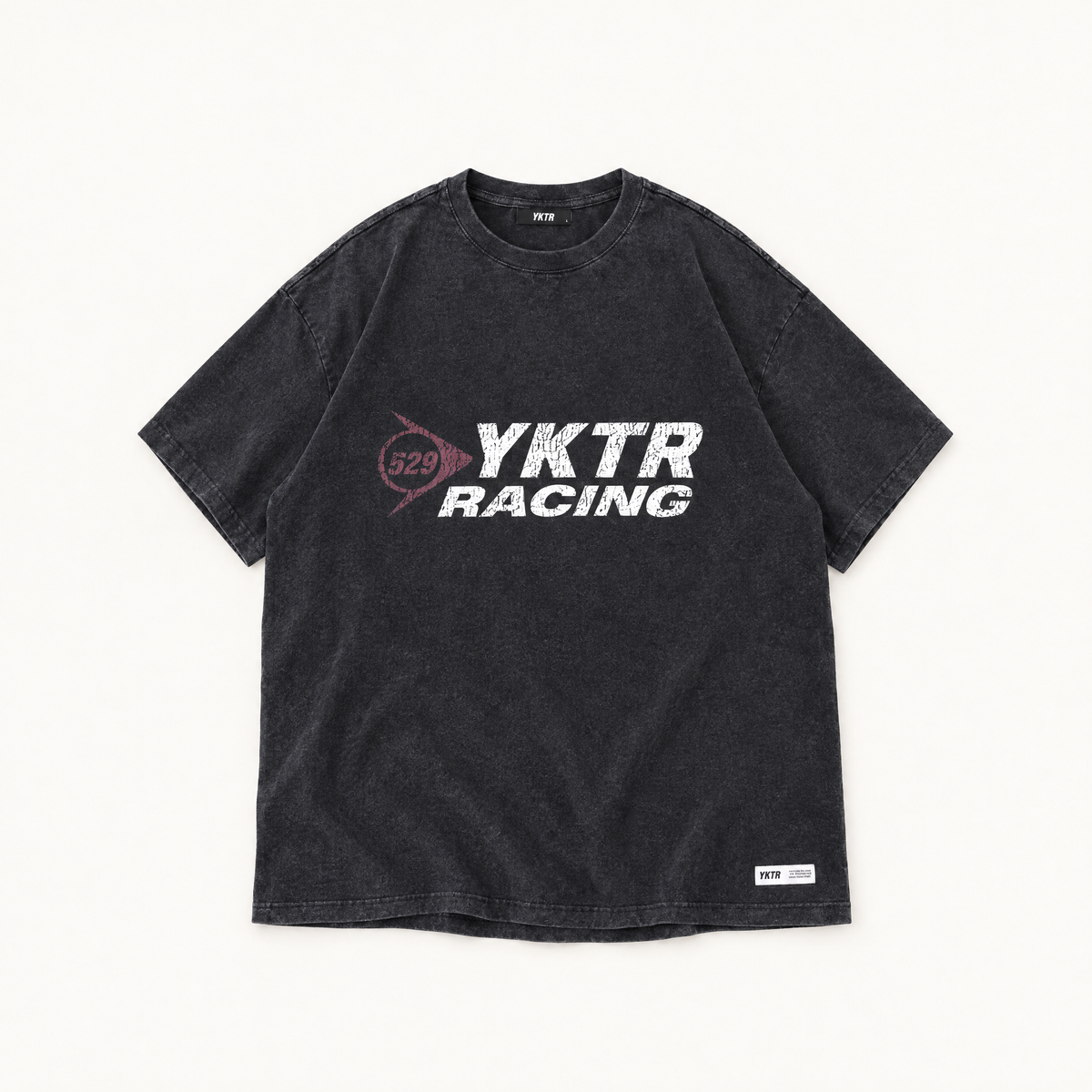 RACING TEE - STONEWASH