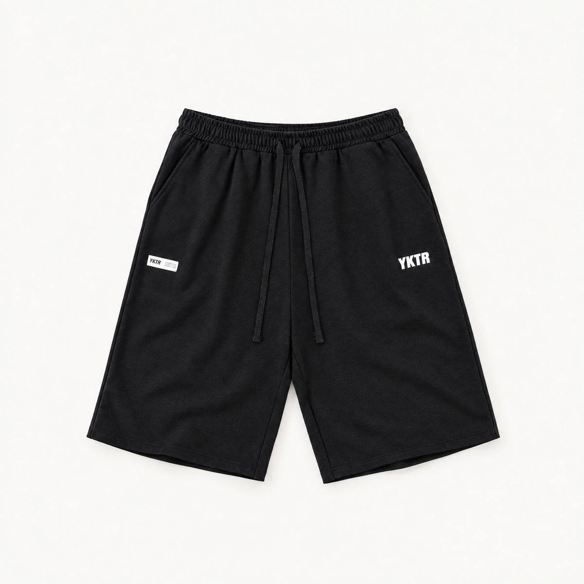 WARM UP 3/4 SHORT - BLACK