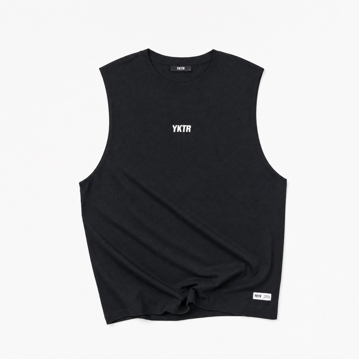 TEAM LOGO TANK - BLACK